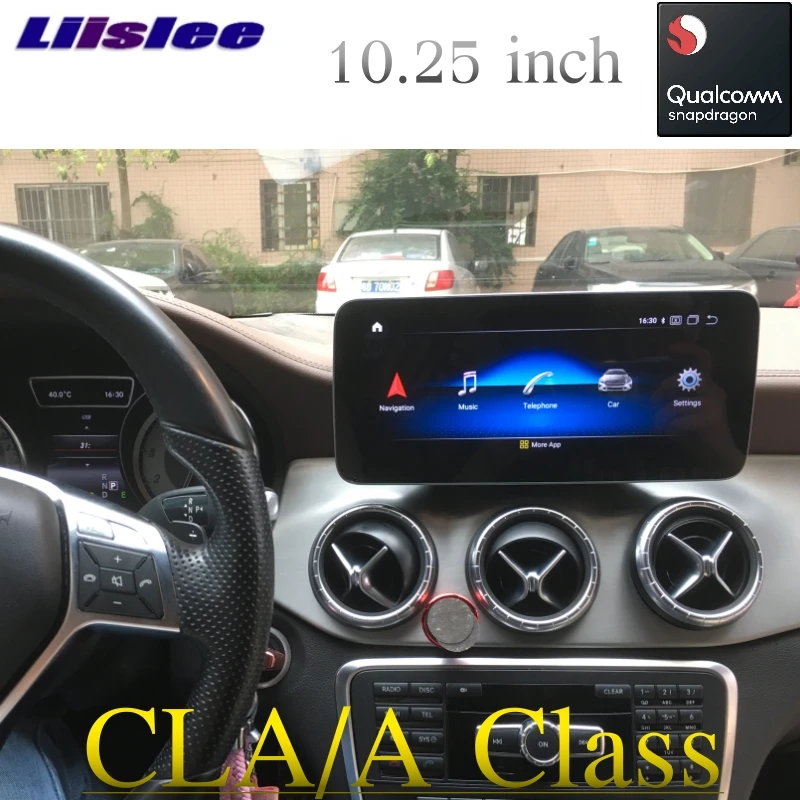 Автомобильный мультимедийный плеер Автомагнитола для Mercedes Benz CLA Class W176 A180 2012 ~ 2019