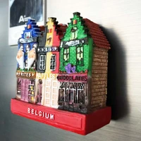 qiqipp europe belgium street view three dimensional residential tourism commemorative crafts