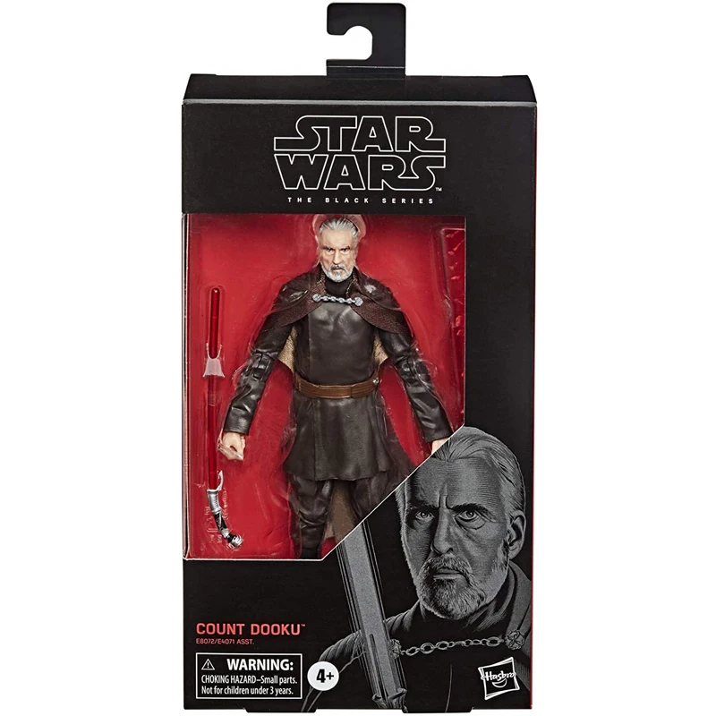 Коллекционная Фигурка Звездные войны черная серия Dooku Toy 6 атака