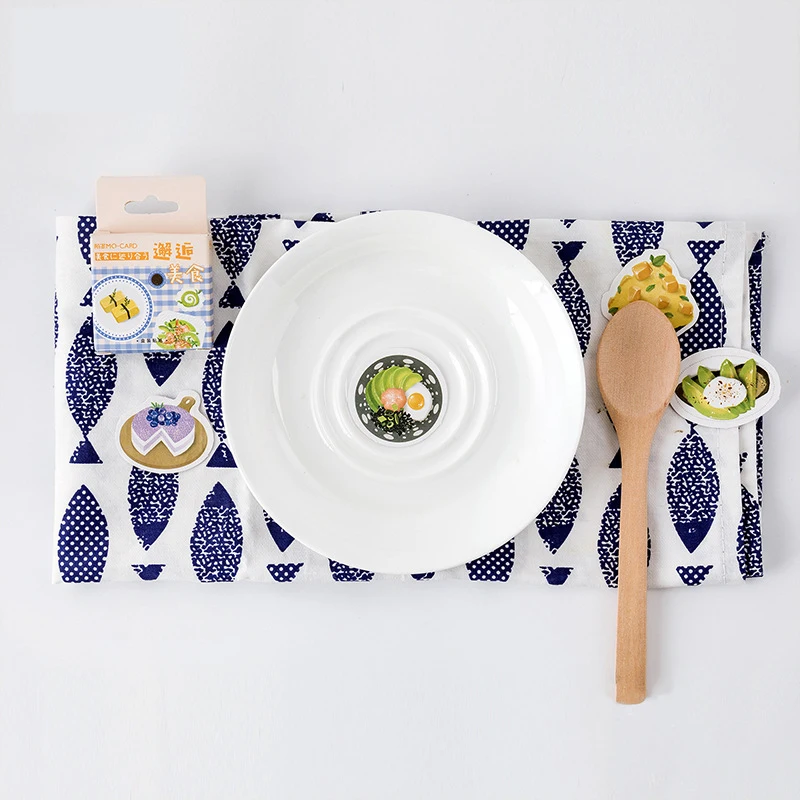 46 шт./кор. вкусный авокадо еды сэндвич DIY декоративные наклейки