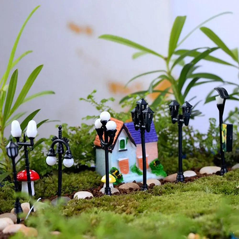 Винтажный уличный фонарь миниатюрный Сказочный Сад домашнее украшение мини