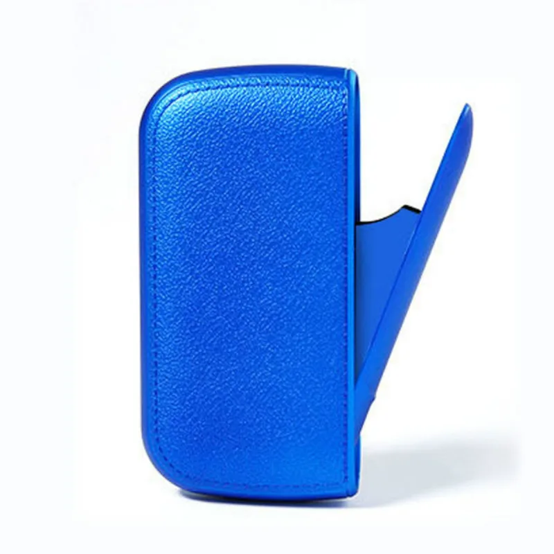 

6 Colors Portable Elegant PU Leather Cigarette Case Moisture-Proof Large Capacity 20pcs Fine Cigarettes Holder Box Unisex Gift