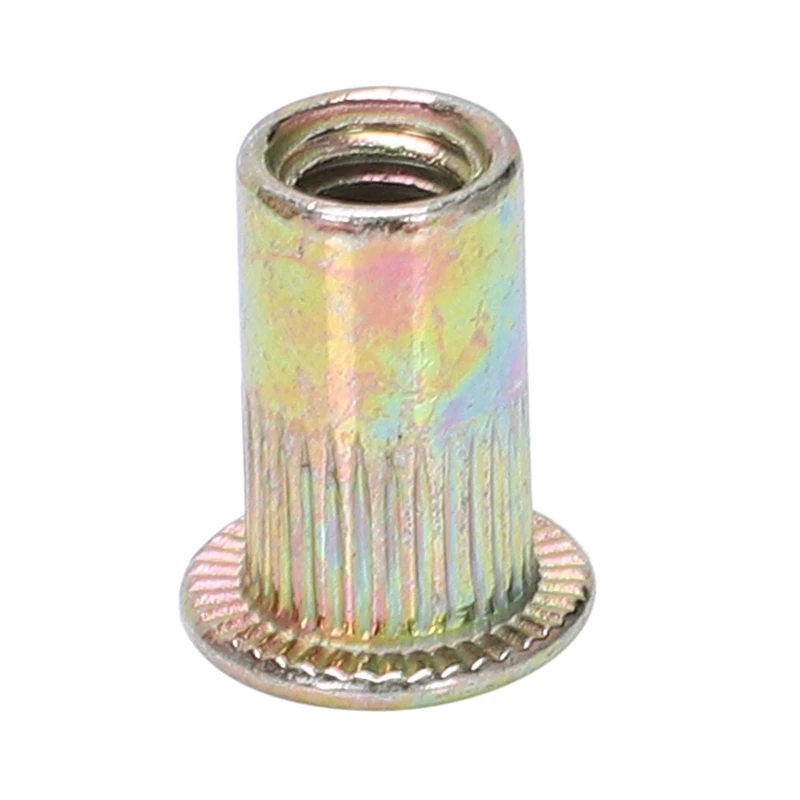 100 шт Choi цинк потайная голова слепой заклепки гайки Rivnuts Nutserts M4/5/6/8 | Обустройство