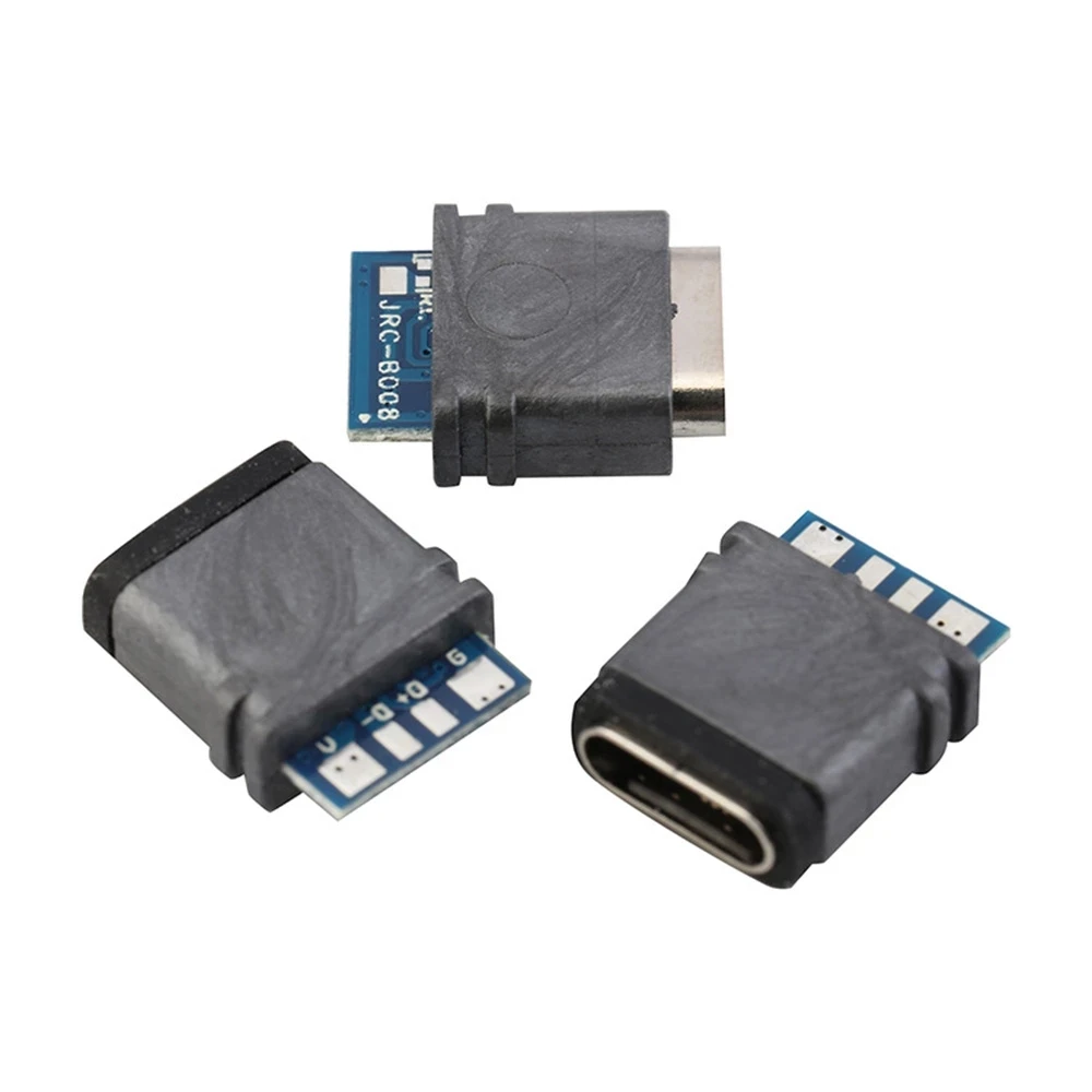 2-10 шт. водонепроницаемый USB-разъем типа C 4 контакта | Строительство и ремонт