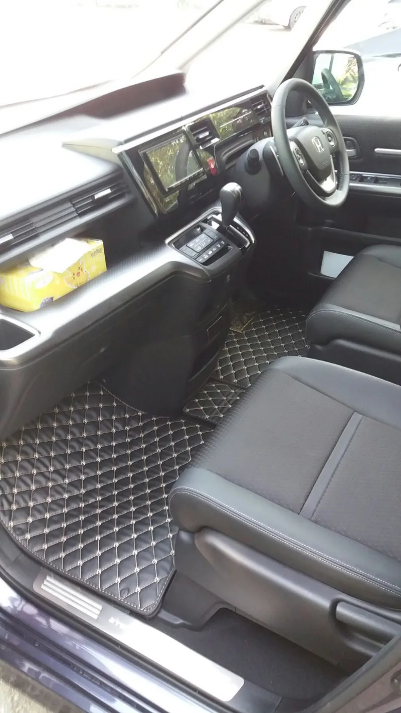 Автомобильные коврики для Honda STEP WGN Stepwagon RG1 RG3 RK1 RK5 RP 7 8 мест 2020-2005 прочные