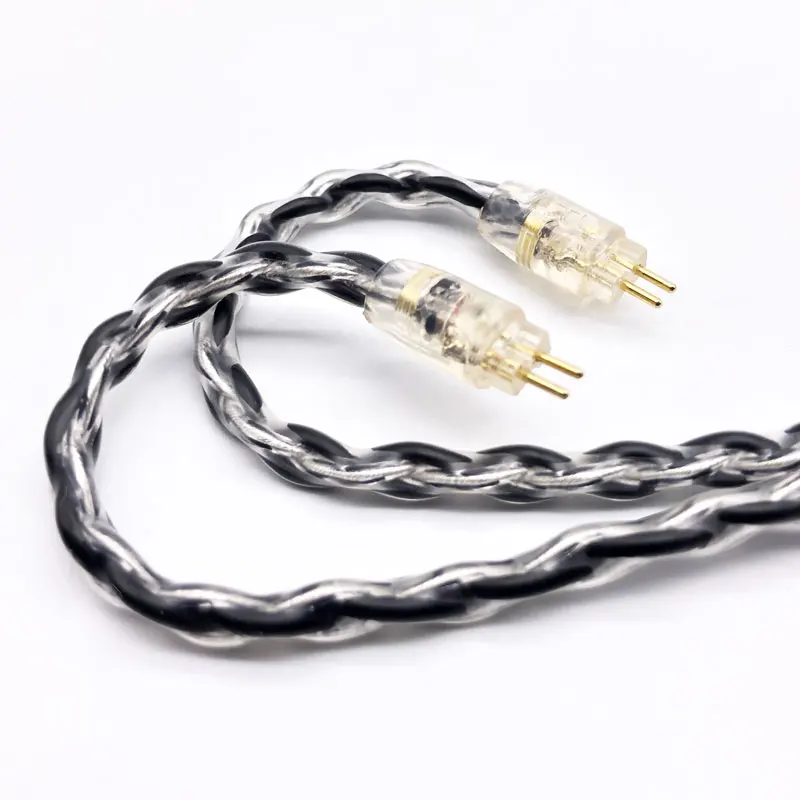 8strands супер прочная леска 200 ядра кабель для наушников MMCX для Shure SE215 SE535 A2DC Ls50 0,78 мм для Уэстон TFZ W4r Um3x IE80 Im50 Im70 TF10 TF15