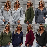 fashion sweater 2021 autumn and winter solid color long sleeved sexy warm jacket