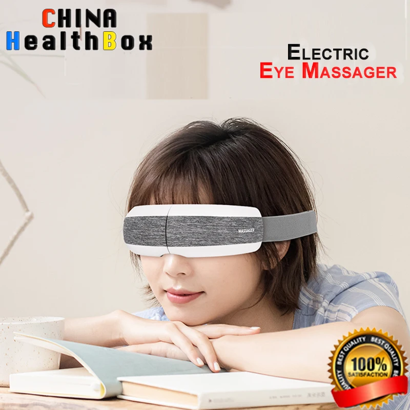 

Горячий компрессионный массажер для глаз с подогревом, компрессионный массаж воздуха для усталых глаз, удаление темных кругов, расслаблени...