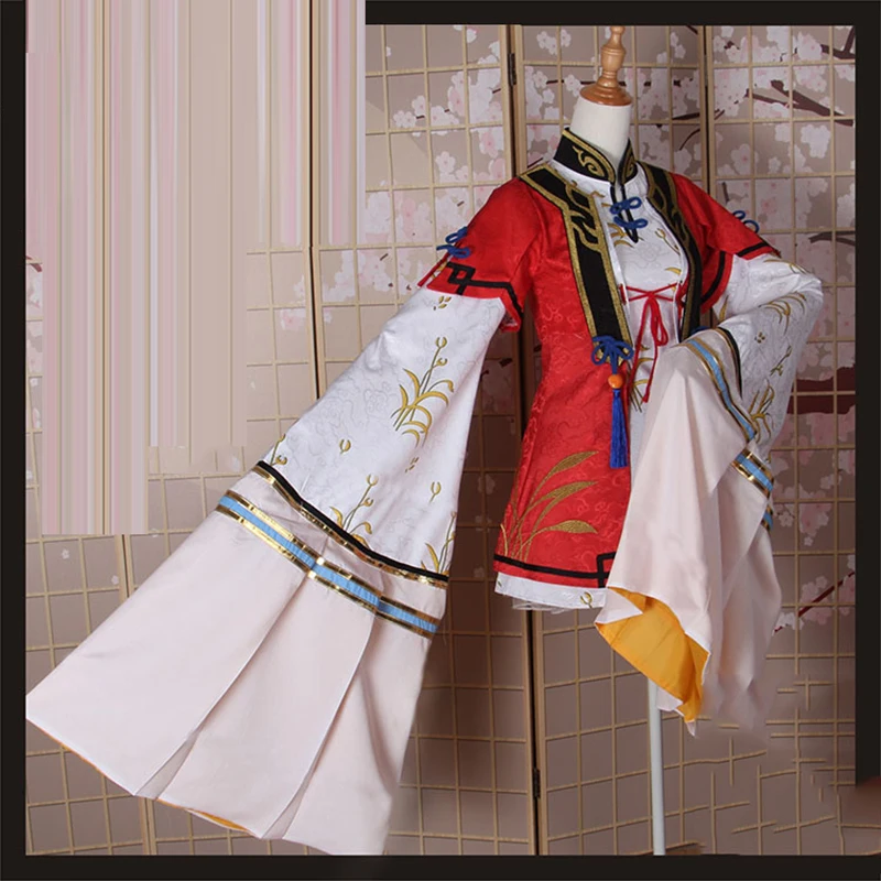 SSR Onmyoji Menreiki костюм для косплея кимоно платье вафуку Униформа костюмы Хэллоуина