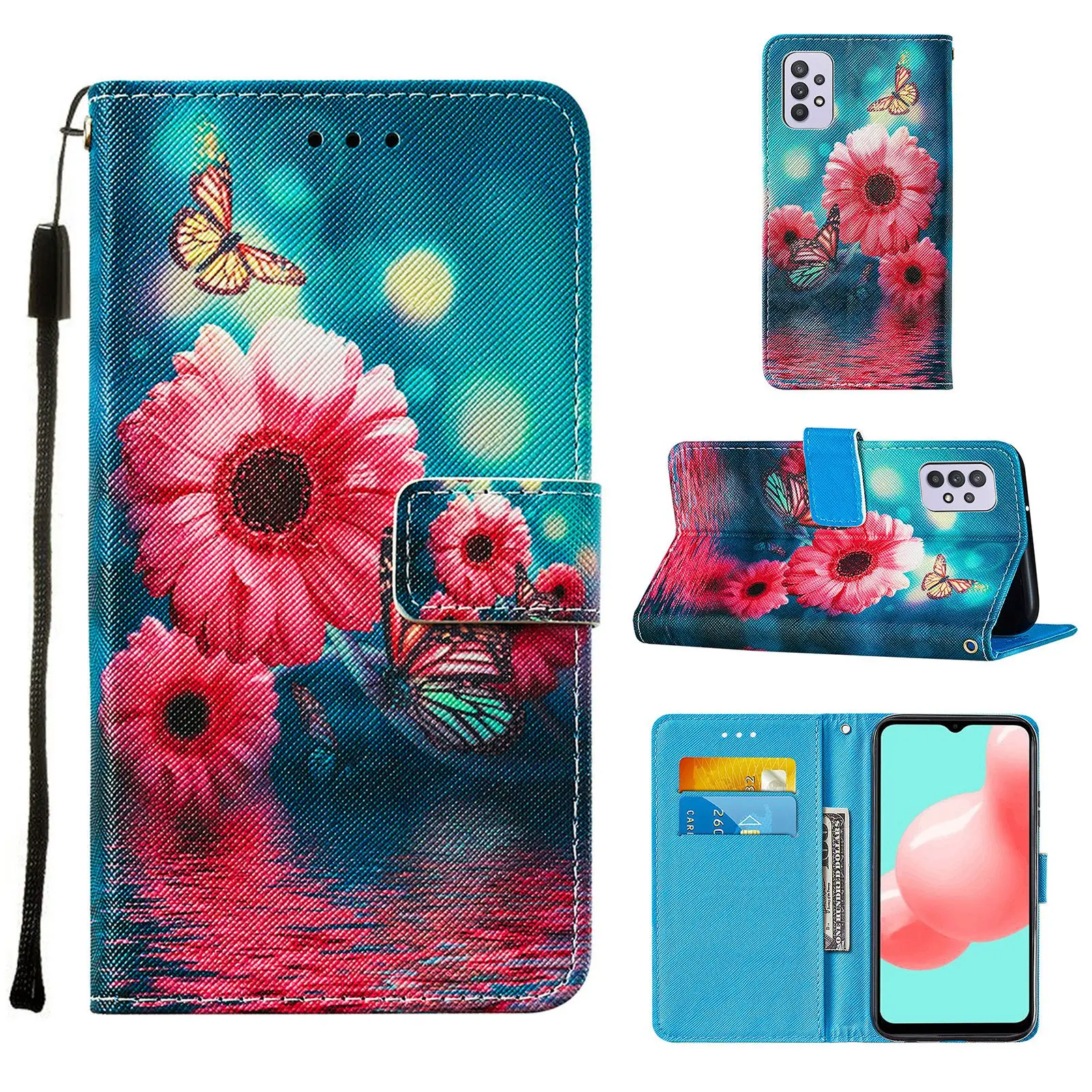 fashion cat phone case for motorola moto g50 g30 g10 g10 power g100 edge s e7 power e7 flip leather stand book etui free global shipping