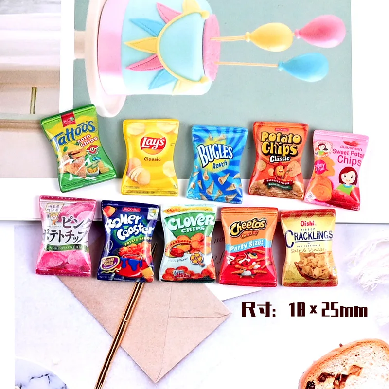 

10pcs Sweet Candy Flatback Resin Earring Charms DIY Accessory for Necklace Pendant