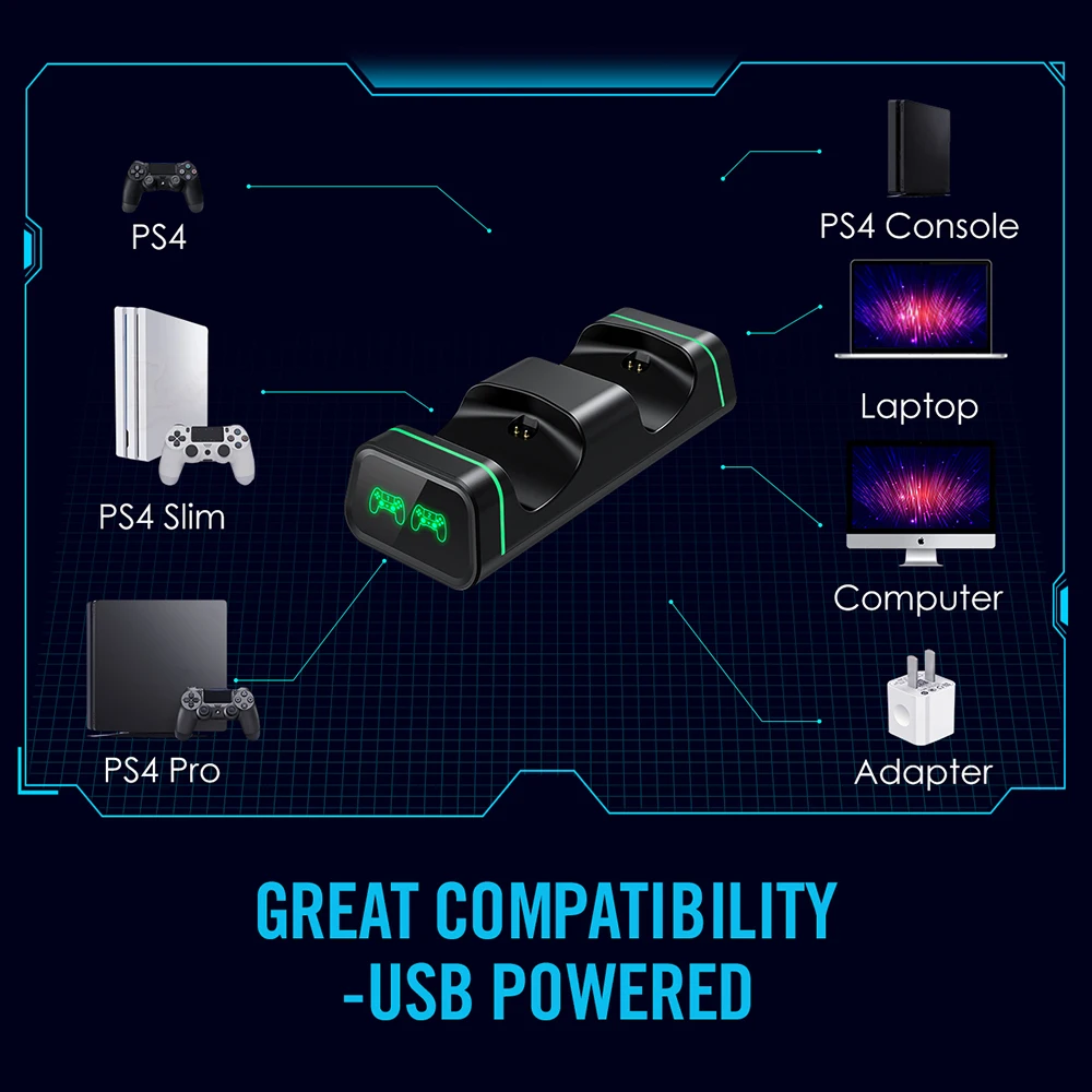 Обновленный контроллер PICTEK PC213 PS4 USB проводной геймпад Android для Playstation 4 с разъемом