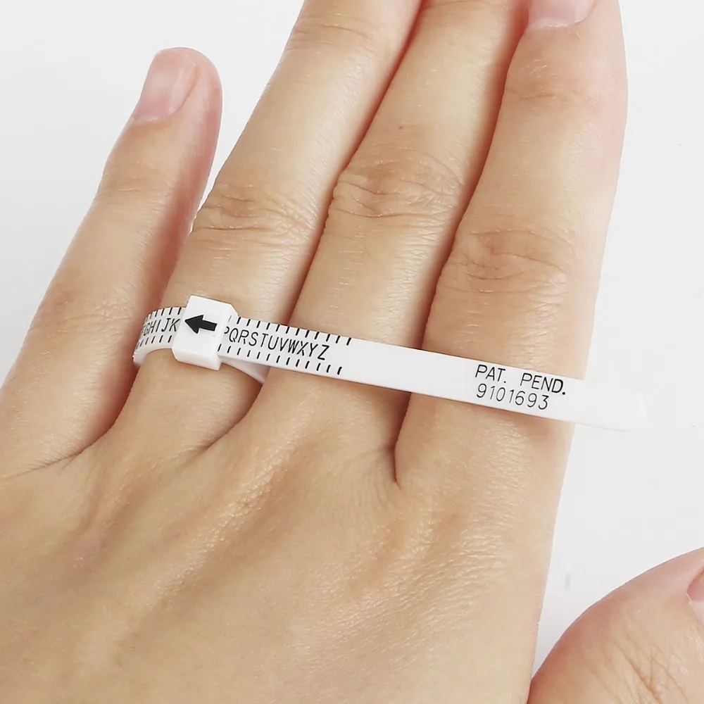 High Quality Ring Sizer UK/US Official British/American Finger Measure Gauge Men and Womens Sizes A-Z Jewelry Accessory Measurer | Украшения