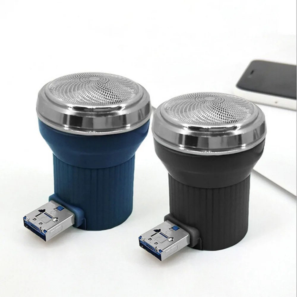 Дорожная бритва Mini USB для смартфона Android уличная портативная электрическая с
