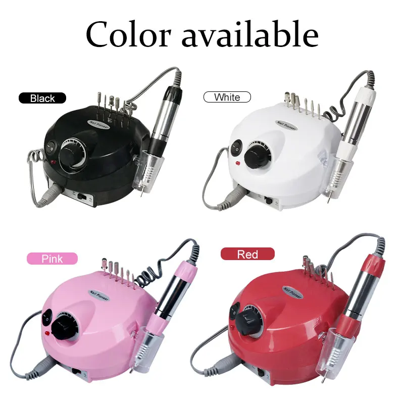 35000 RPM Electric Nail Drill Bits Set Mill Cutter Machine For Manicure Nail Tips Manicure Electric Nail Pedicure File