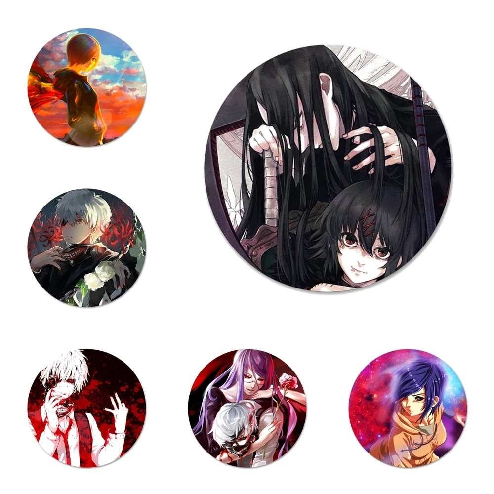 Anime Manga tokyo ghouls Clear Refrigerator Magnet Bottle Opener Beer Coke Sue Bottle Opener 58mm