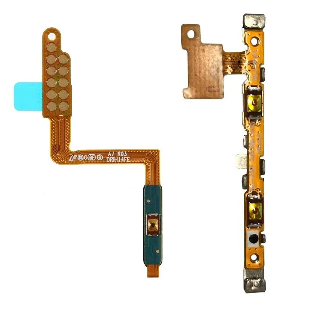 Для Samsung Galaxy A7 2018 A750 черная/синяя/Золотая/Розовая Кнопка питания датчик