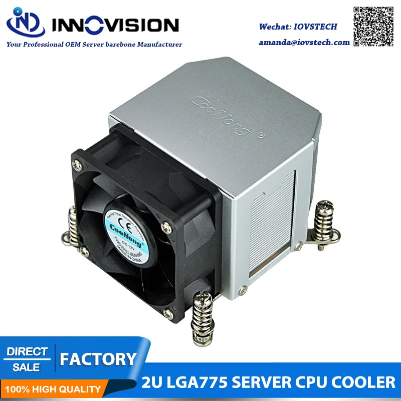 Новый 2U lga775 сервер ЦП радиатор для ПК Core 2 Quad Duo Pentium D 4 &amp Xeon 3000 | Компьютеры и офис
