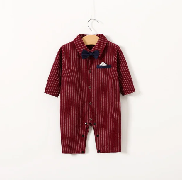 Комбинезон для новорожденных джентльменов мальчиков зимние комбинезоны