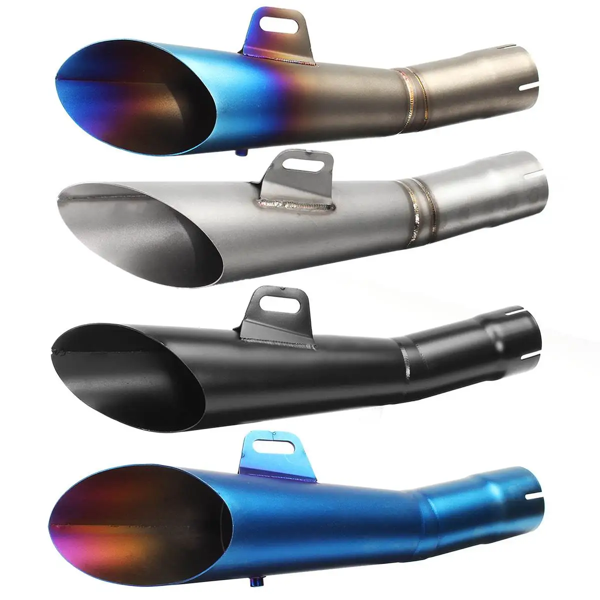 

Universel Motorcycle Slip-on Exhaust GP Muffler Pipe for Escape Moto Scooter For Yamaha YZF R6 2004-11 12 13 14 15 2016 2017