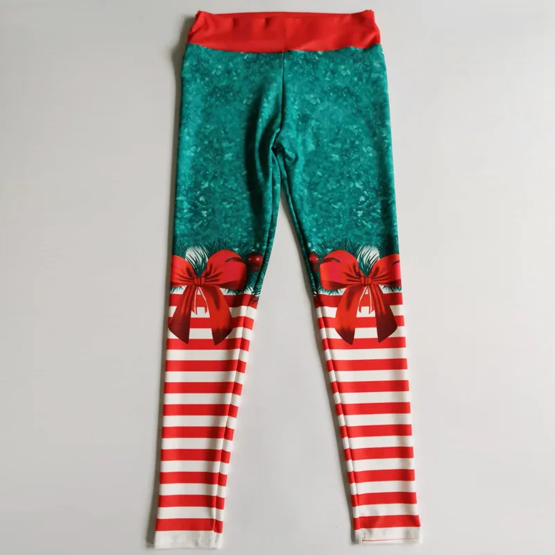 

Hirigin Christmas Cute Women Leggings 2020 New Multi Color Printed High Wasit Women Pencil Leggings Workout Fitness 3D Pants