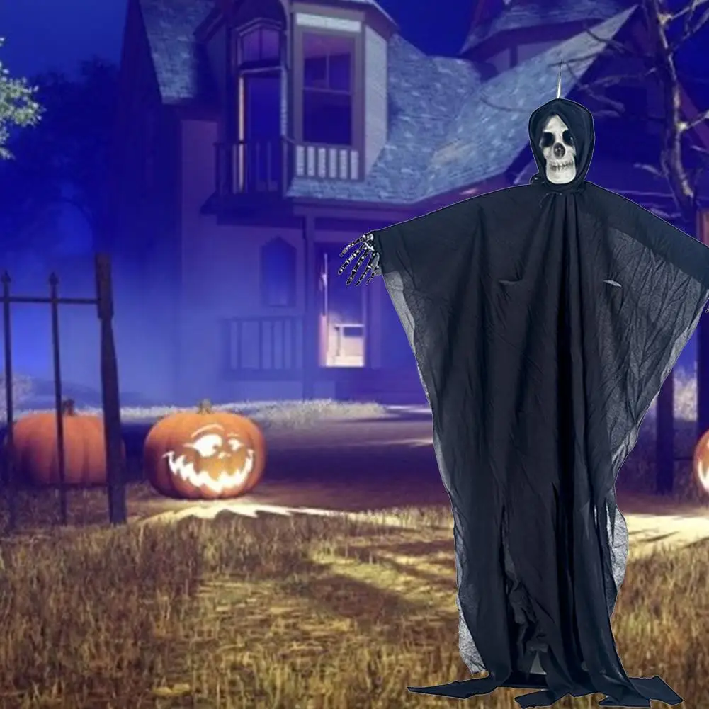 

31.50*19.69in Halloween Decoration Ghost Durable Harmless Imitation Pendant Decoration Prop Halloween Hanging Ghost