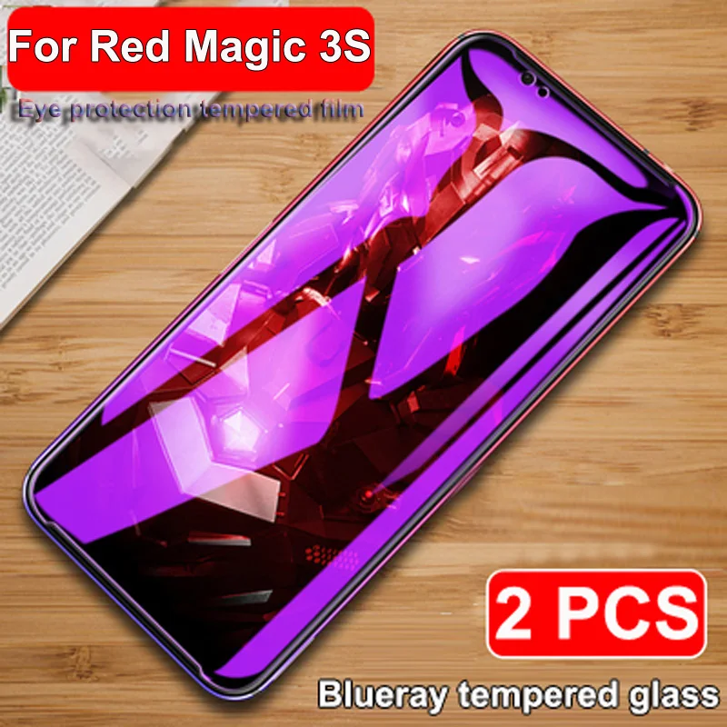 Red Magic 3s 2 шт. пленка для ZTE nubia Red Magic 3s Защитная пленка для экрана 9H закаленное стекло для nubia RedMagic 3s 3 S Защитная пленка - Цвет: Red Magic 3s