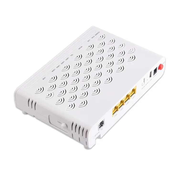 Лучшая цена 6 шт./лот F660 ONT б/у gpon 1 порт ge 1GE + 3FE WIFI ont GPON ONU | Мобильные телефоны и