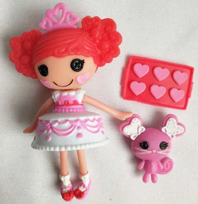 Куклы Lalaloopsy с аксессуарами, Мини-куклы для девичьего игрушечного домика каждый уникальный - Цвет: a18