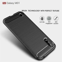 for samsung galaxy note 20 case carbon fiber full shockproof silicone armor case for galaxy a01 a11 m01 m11 a21 a21s note 20