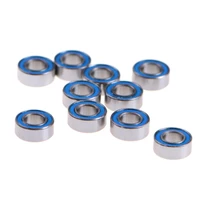 high quality 10pcs 5x10x4 mm metel mr105 2rs miniature ball bearings rubber sealed ball bearing