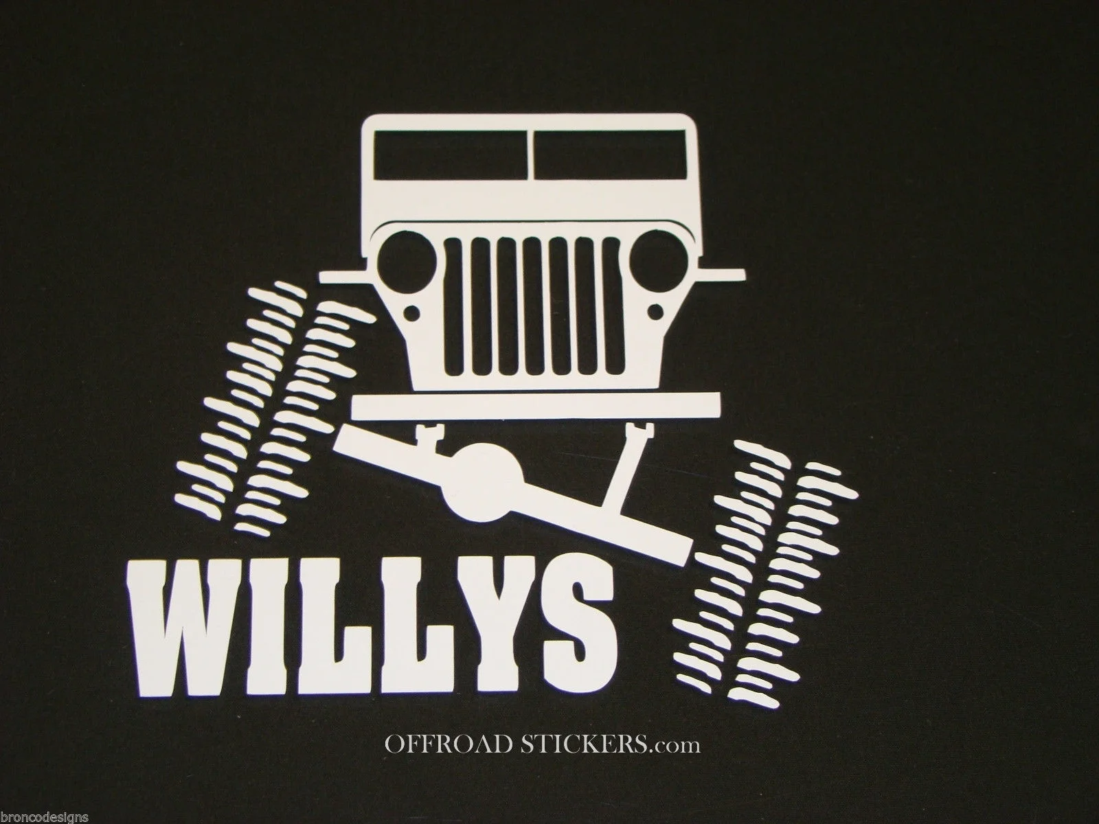 

Jptz various sizes of Willys letter graphic polyethylene stickers for jeep trend decals, covering scratches pvcJP