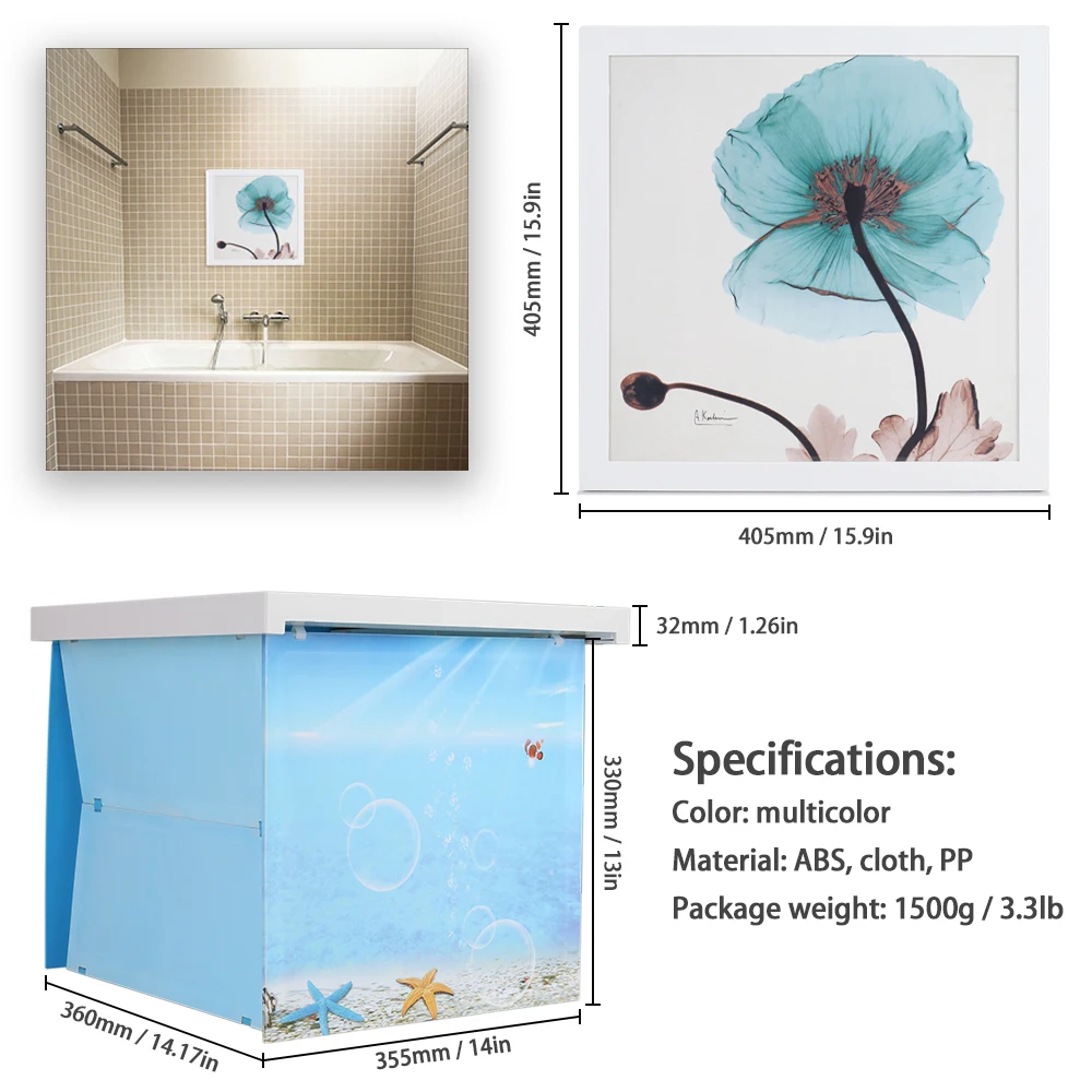 Бытовые предметы сумки для хранения скрытого типа складная сумка одежды в ванную