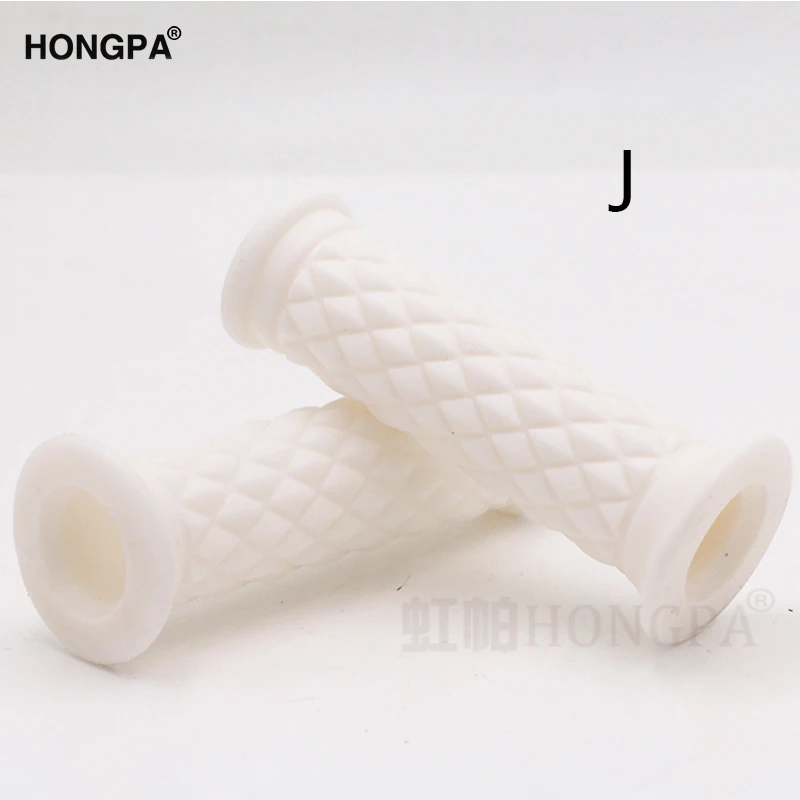 7/8&quot Handle Bar Retro Rubber Motorcycle Bike Vintage Handlebar Coke Bottle Hand Grip For Harley Truimph CG125 CB400 Cafe Custom |