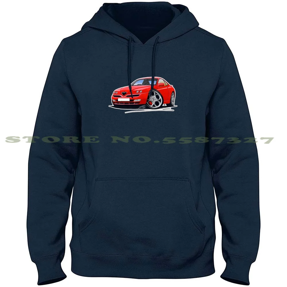 

Красная толстовка Alfa Romeo Gtv с длинным рукавом, толстовка, Красная толстовка Alfa Romeo Alfa Gtv Coupe, спортивный автомобиль, итальянский автомобиль