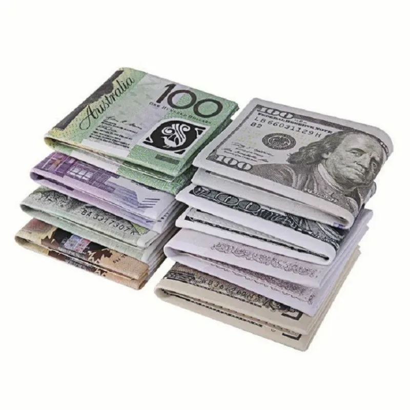 Новинка 2018 бумажный кошелек из искусственной кожи для мужчин и женщин тонкий