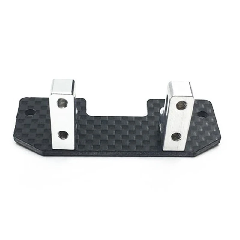 

1Pcs Metal Servo Mount Carbon Plate Kit for Axial SCX10 1/10 RC Crawler Car Replacement Parts