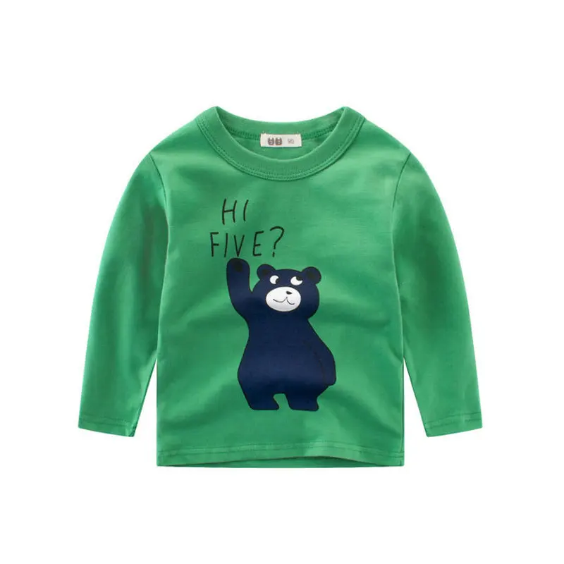 Распродажа! Футболки с мультяшным принтом для мальчиков ростом 100-160 см рубашка