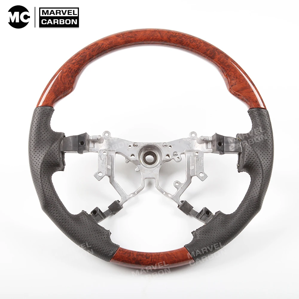 

Race display 100% Real Carbon Fiber Steering Wheel for TOYOTA Land Crusier, Prado , Crown, Alphard