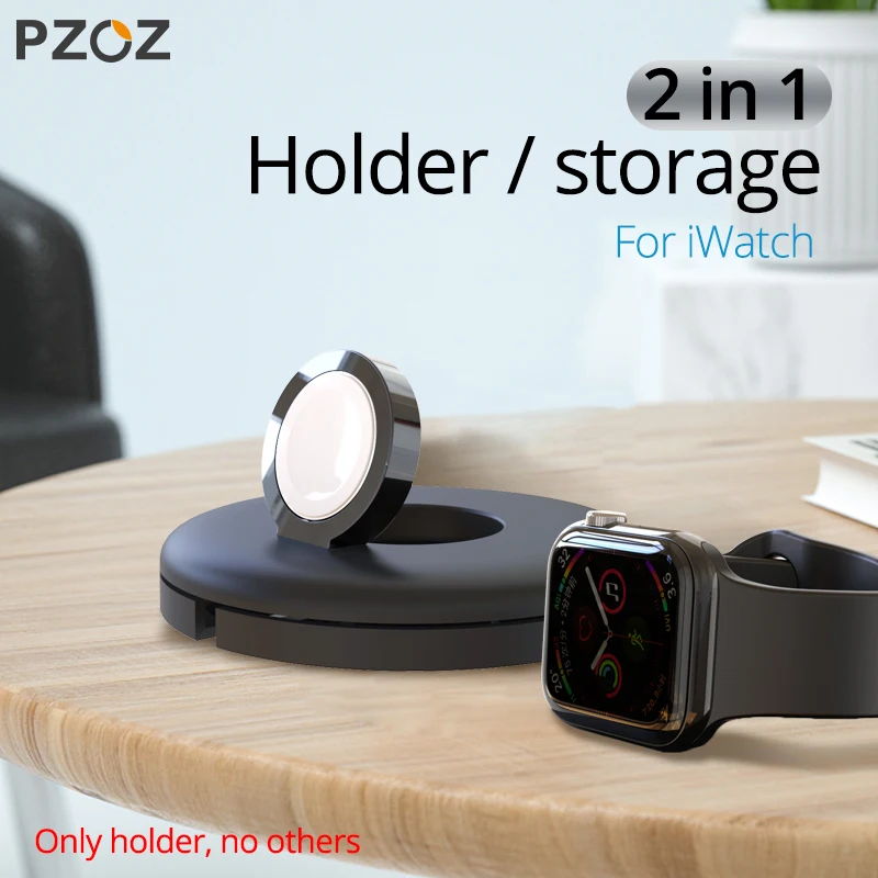 Держатель PZOZ для Apple Watch беспроводное зарядное устройство док станция 38 мм 42 4 3 2