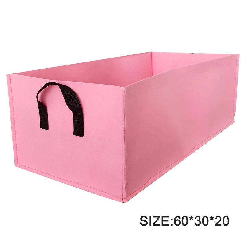 Садовые пакеты для выращивания растений прямоугольные горшки из нетканого