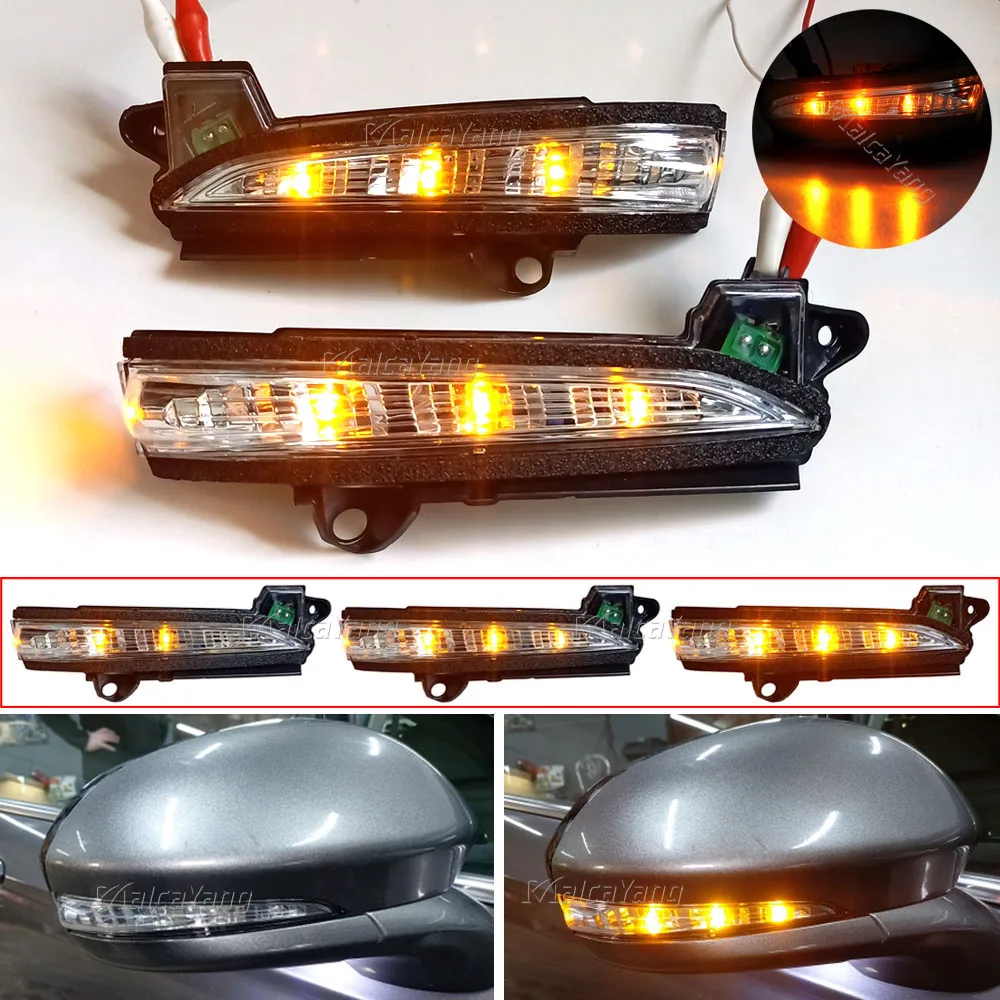 Links Rechts Für Ford Fusion Mondeo USA Version LED Blinker Licht Seite Rückspiegel Anzeige Lampe 2013-2020