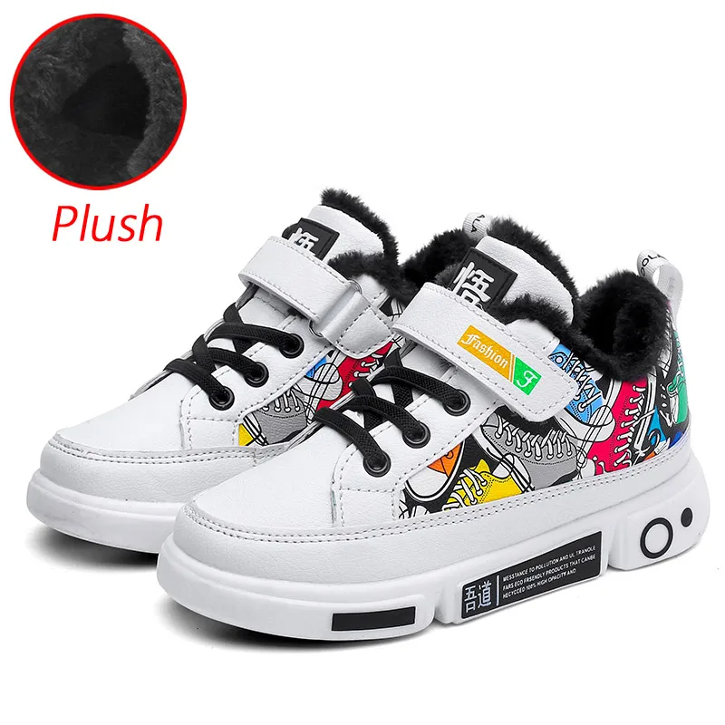 

Children Boys Sneakers Shoes Kids Flats Fashion Printing Casual Shoe for Big Boy Size 28-37# 6-12 Years Old