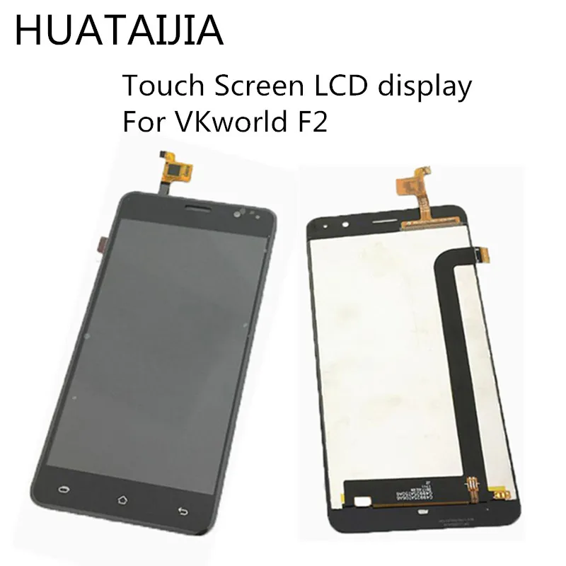 ЖК дисплей для VKworld F2 с сенсорной панелью и дигитайзером в сборе|Экраны мобильных