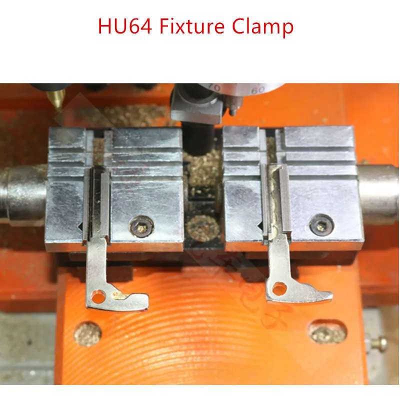 2pcs HU64 Key Machine Fixture clamp for Benz key cutting WENXING DEFU vertical duplicating machines spare parts | Автомобили и