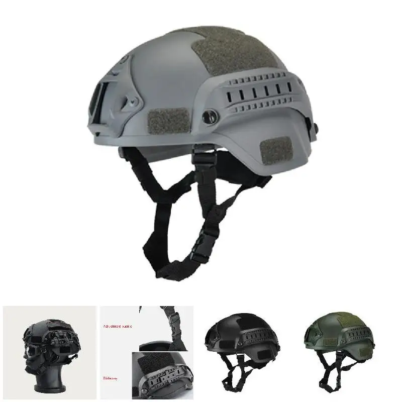

Военный Тактический шлем Страйкбольное снаряжение защита головы для пейнтбола с креплением для спортивной камеры ночного видения UT