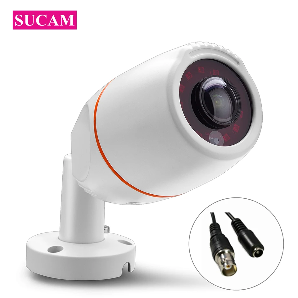 

2.0MP Bullet AHD Outdoor Fisheye Camera Waterproof 360 Degree Lens Home Street Shop Surveillance Security Camera Outdoor
