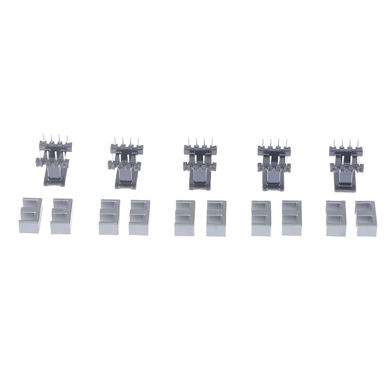 5Sets New EE10 4 With 4pin Transformer Bobbin PC40 Ferrite Core Vertical | Обустройство дома