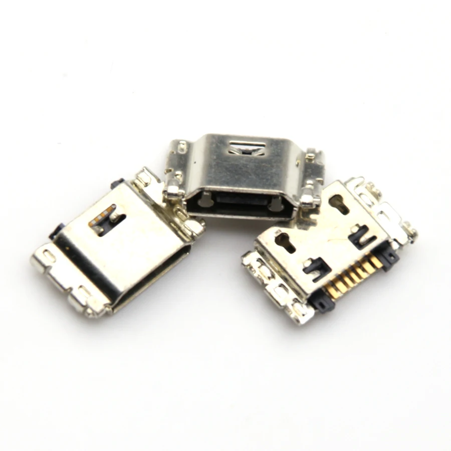100 шт. Micro USB зарядный порт док-разъем зарядное устройство разъем для Samsung Galaxy J3 J300 J1 J100 F J100H J3PRO J3110 J3119