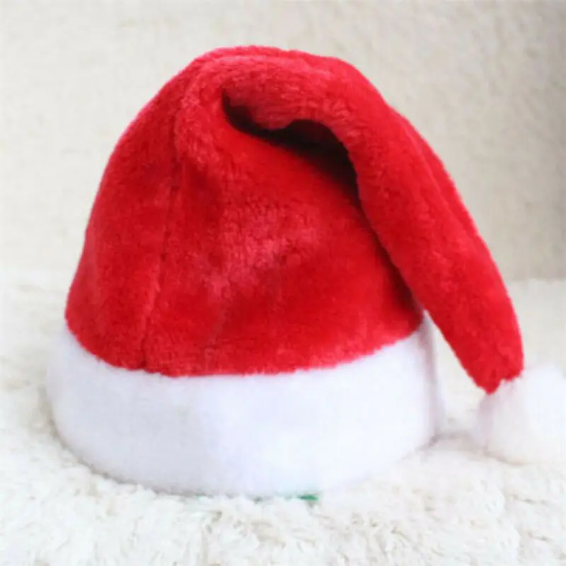 

New Unisex Santa Claus Hat Christmas Xmas Father Gift Family Adult Kid Child Lot